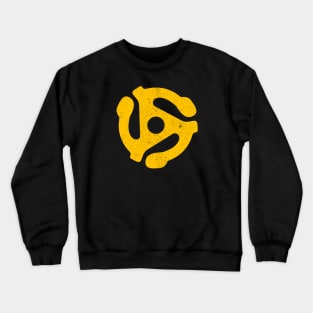 45 RPM Record Adapter Crewneck Sweatshirt